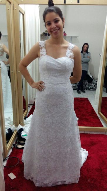 O vestido de noiva... quase pronto! #vemver e opinar - 1