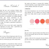 Orientações aos Padrinhos.