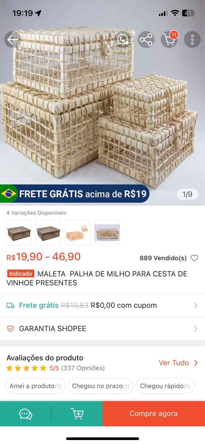 Caixa dos Padrinhos - 1