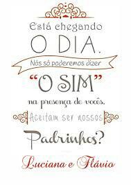 Convite para padrinhos - 2