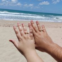 não noivamos nesse dia, eram apenas de compromisso. mas eu acho essa foto tão linda :)