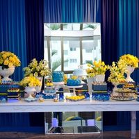 Estilo amarelo e azul.. lindo!!