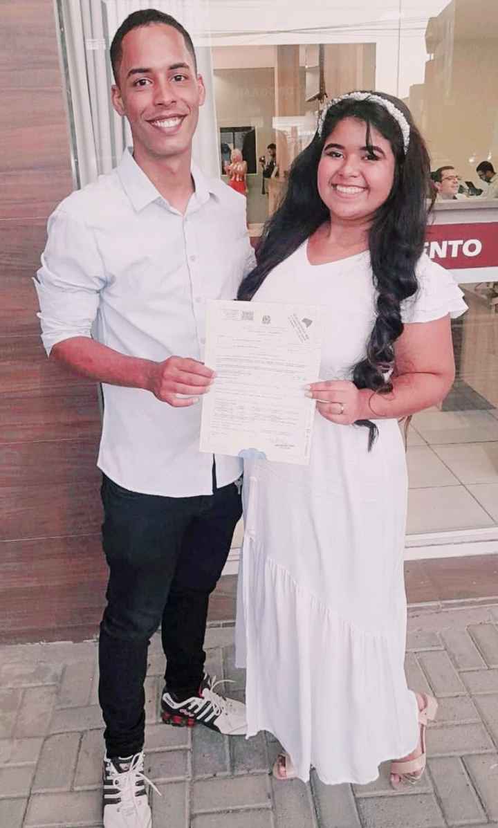 Enfim casados ❤️❤️ - 1