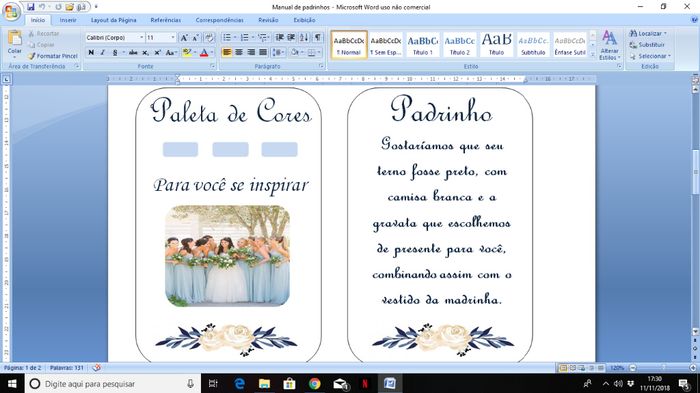 Segunda e terceira parte 