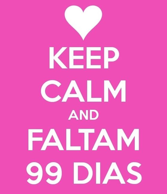 Faltam 99 dias! #chegueinosdoisdígitos 3