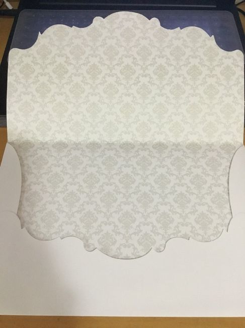 Envelope por dentro