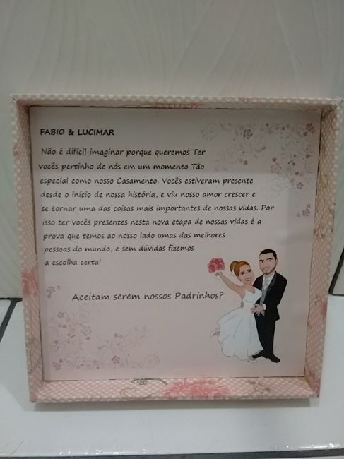 Caixa convite pros padrinhos #vemver - 4