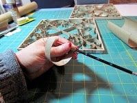 Quadro vazado (de metal fake): DIY