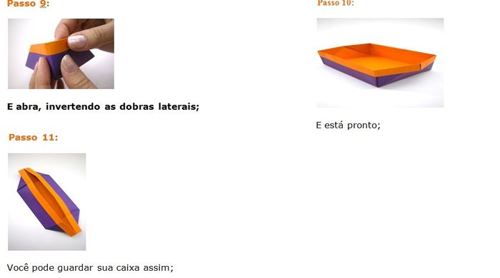 caixa retangular