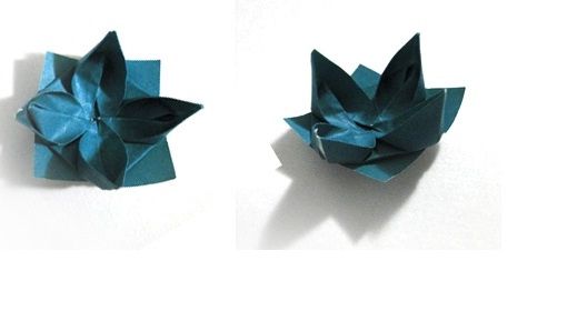 flor em origami
