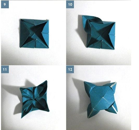 flor em origami
