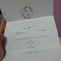 Convites feitos por mim. - 2