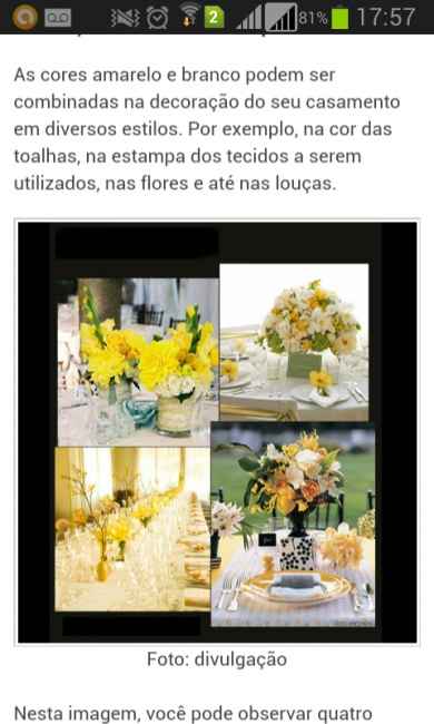 Decoração amarelo ??? - 2