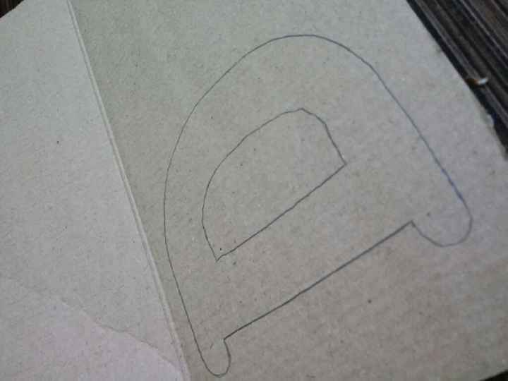 Letras 3d diy - teste #vemver - 1
