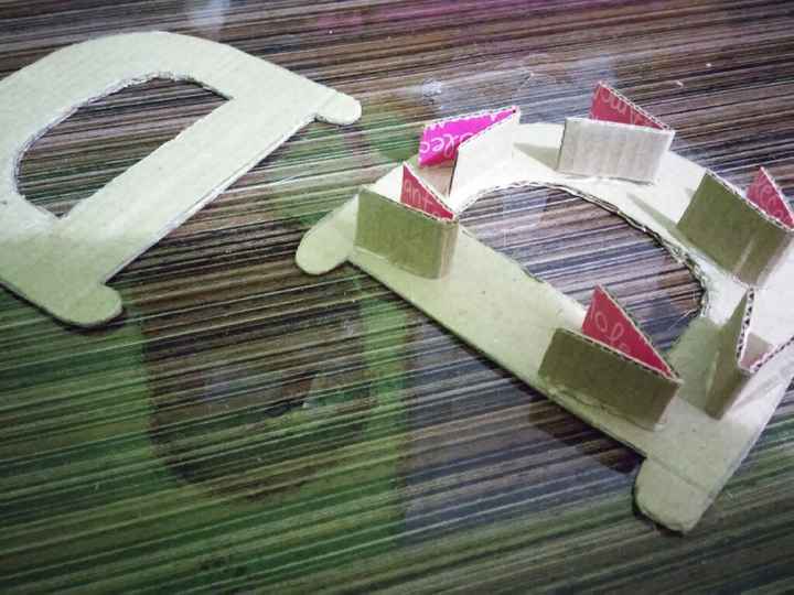 Letras 3d diy - teste #vemver - 6