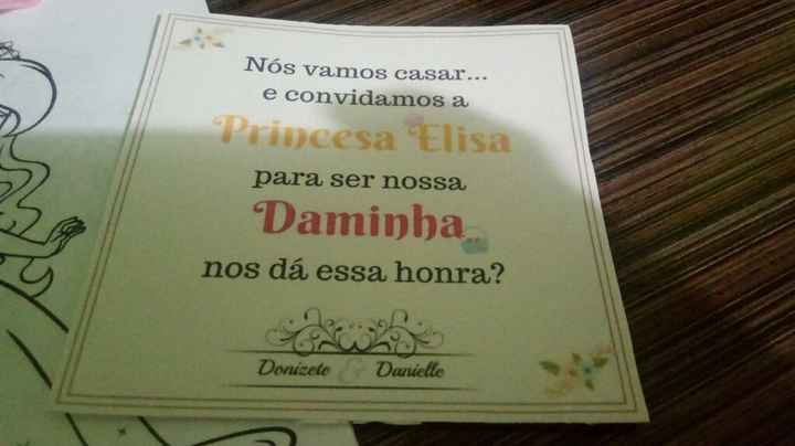 Convite da daminha diy #vemver 😍 - 4