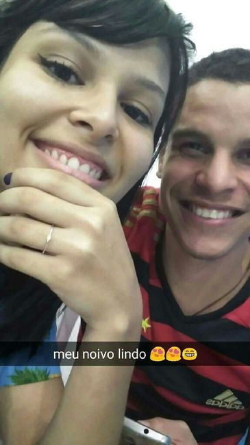 É oficial, noivinha 2017 #vemver - 2