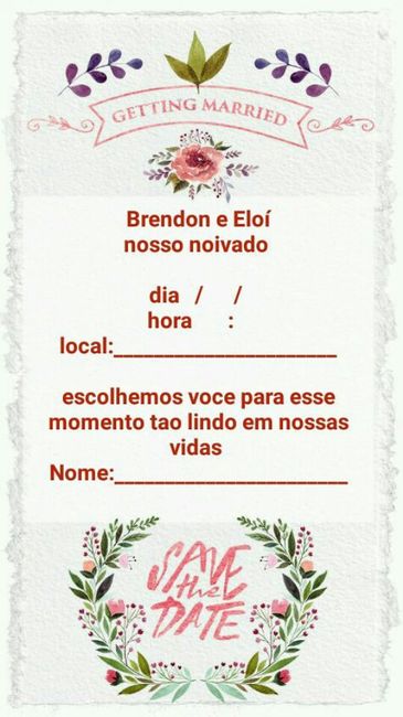 Convites personalizados você faria você mesma #osmeus - 2
