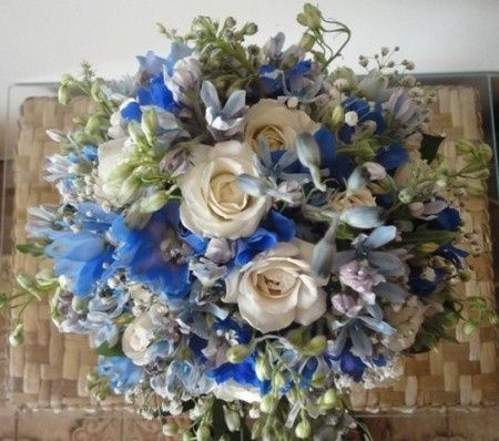 Buquê azul