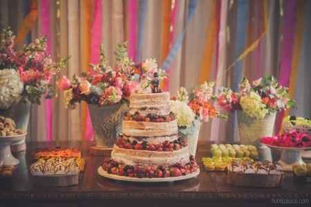 Inspiração de bolo: naked cake