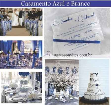 Azul e Branco