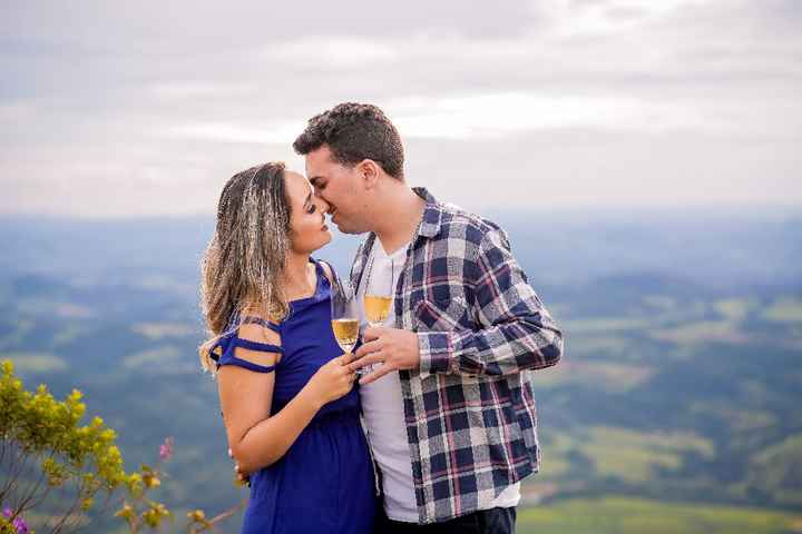 Amor + champanhe + vista!