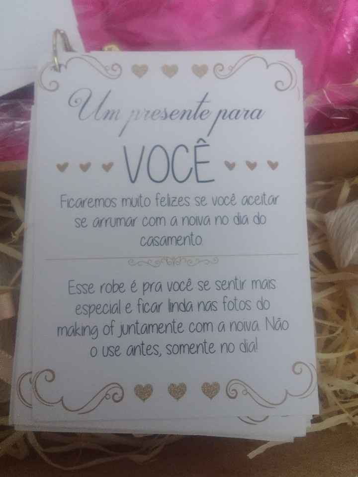 Presente para madrinha