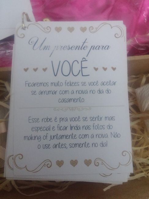 Presente para madrinha
