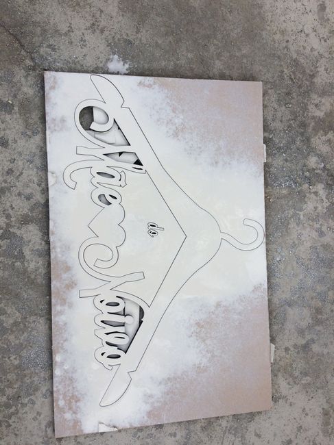 Cabides de mdf - 3