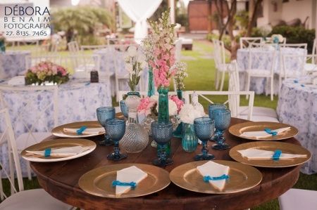 mesa decorada