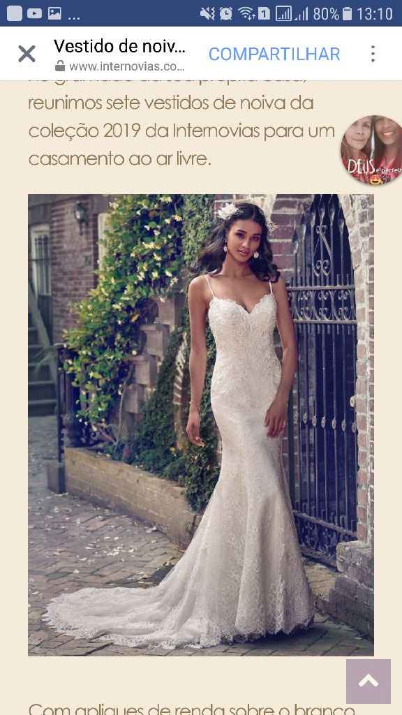 Vestido para casamento na praia - 1