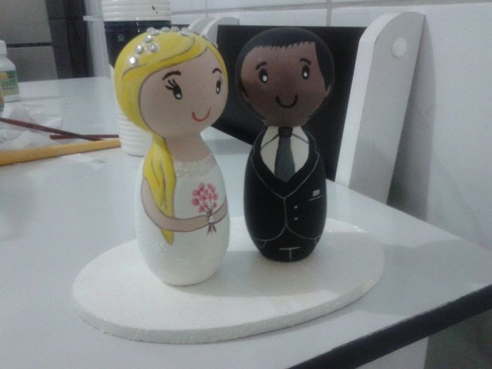 Topo de bolo personalizado