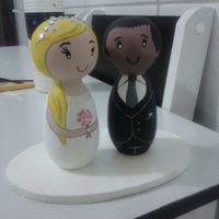 Topo de bolo personalizado