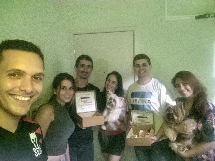 Eles disseram sim! Padrinhos!
