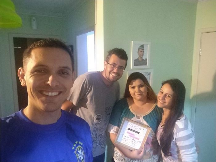 Amigos de longa data! Não poderia ser diferente..