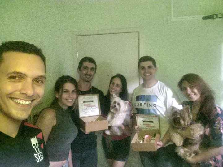 Eles disseram sim! Padrinhos!