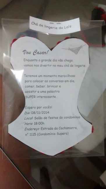 chá de lingerie