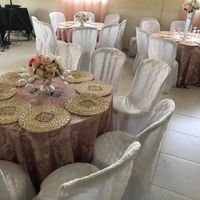 Decoração mesa dos convidados 
