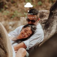 📸 Poste um print de tela do seu celular que tenha como fundo uma foto sua e do seu amor - 1