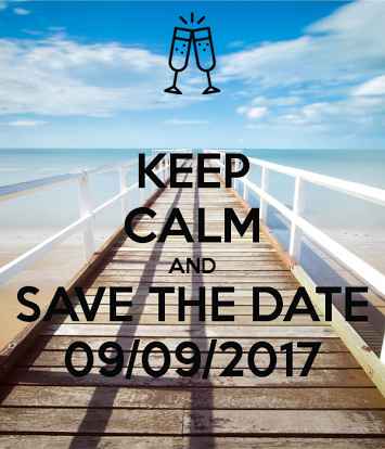 Save the date 09/09/17 - 1