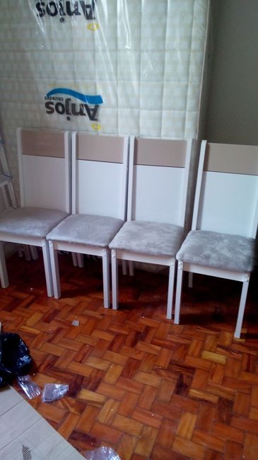 Cadeiras da sala de jantar