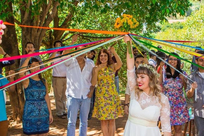 Casamento na praça Ana e Wilian