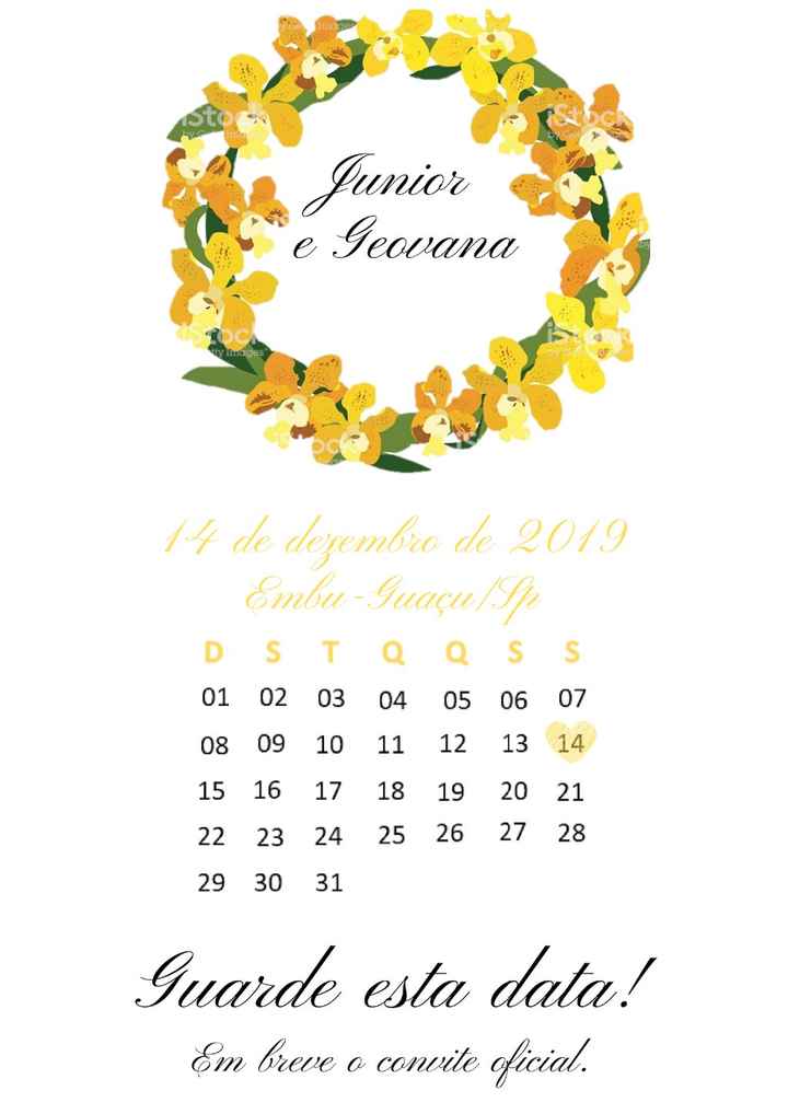Meu Save The Date