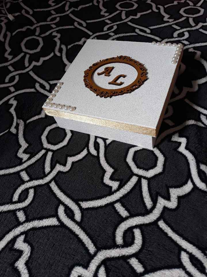 Caixinha dos padrinhos Diy - 1