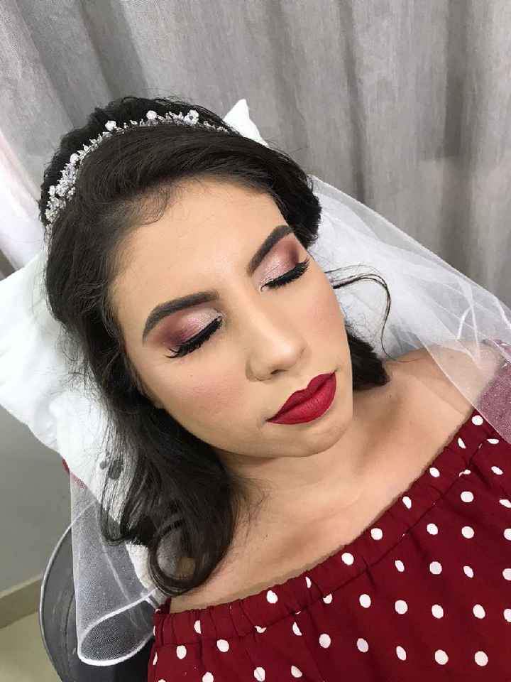 Teste make e pentiado e celular quebrado 😢 - 1