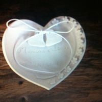 Porta alianças de porcelana - 1