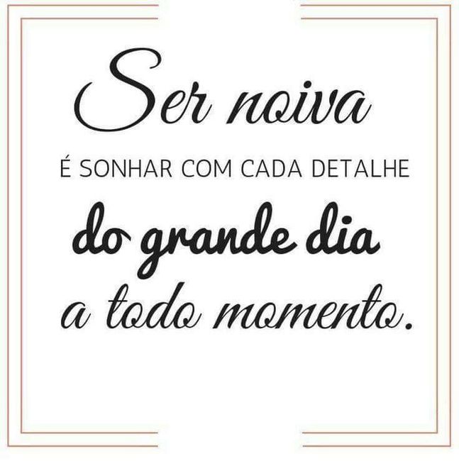 Ser noiva é... - 1