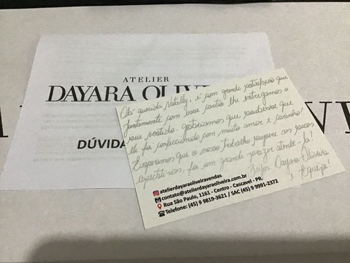 Comprei meu vestido do Ateliê Dayara Oliveira #vemver 3