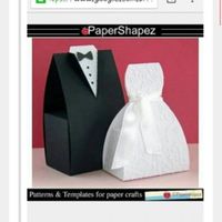 Caixinhas dos noivos. - 1