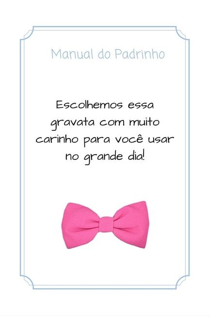 Manual do padrinho